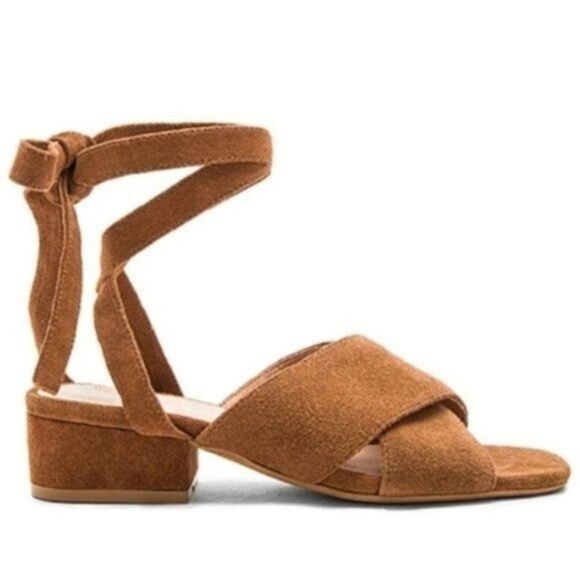 Matisse Shoes - MATISSE ‘Frenzy’ Saddle Suede Sandal